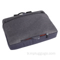 Moda katyonik kumaş dizüstü bilgisayar çantası özel